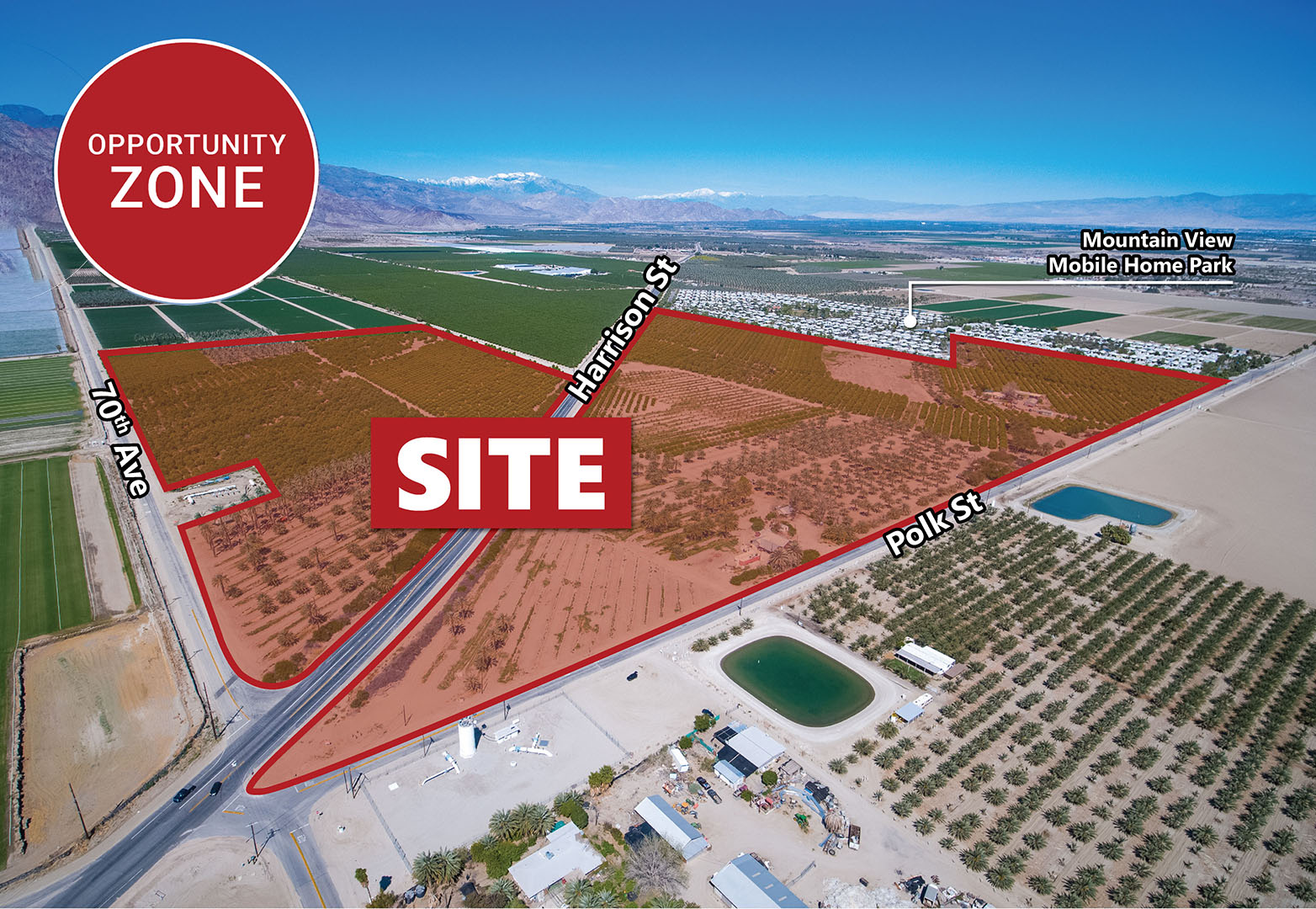 142.79 AC Harrison St & N Ave 70, TH Featured